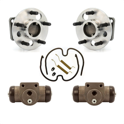 Wheel Cylinders & Hardware Hub Bearing Rear Kit For Buick LeSabre Oldsmobile 88