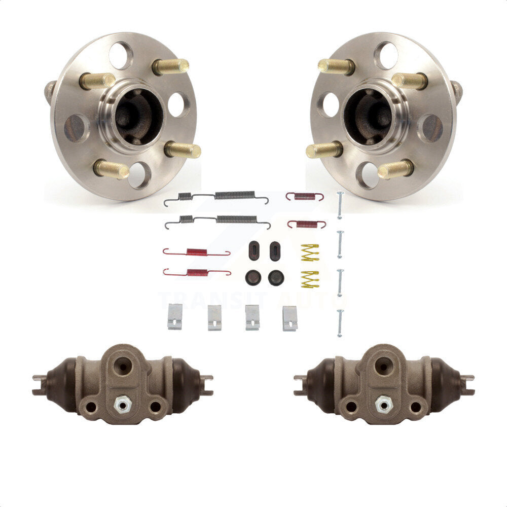 Wheel Cylinders & Hardware Hub Bearing Rear Kit For Hyundai Accent Kia Rio Rio5