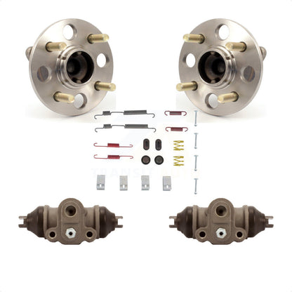Wheel Cylinders & Hardware Hub Bearing Rear Kit For Hyundai Accent Kia Rio Rio5