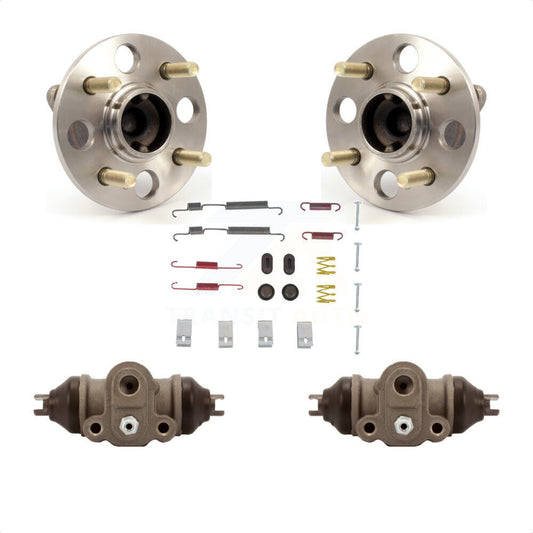 Wheel Cylinders & Hardware Hub Bearing Rear Kit For Hyundai Accent Kia Rio Rio5