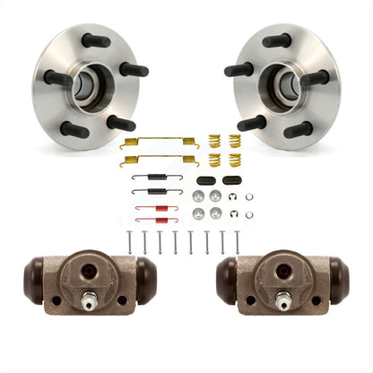 Wheel Cylinders And Hardware Hub Bearing Assembly Rear Kit For Chrysler Sebring
