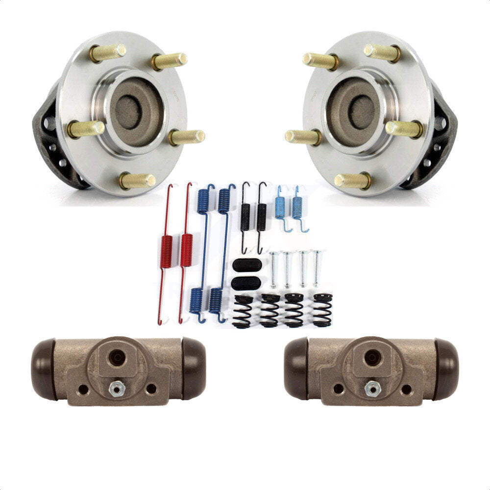Wheel Cylinders Hardware Hub Bearing Rear Kit For Dodge Caravan Grand Chrysler &