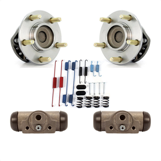 Wheel Cylinders Hardware Hub Bearing Rear Kit For Dodge Caravan Grand Chrysler &