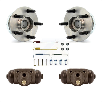 Wheel Cylinders And Hardware Hub Bearing Rear Kit For Ford Taurus Mercury Sable