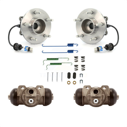 Wheel Cylinders & Hardware Hub Bearing Rear Kit For Chevrolet Equinox Saturn Vue