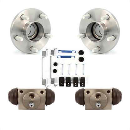 Wheel Cylinders Hardware Hub Bearing Rear Kit For 2010-2013 Ford Transit Connect
