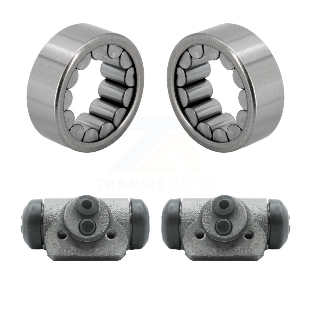 Wheel Cylinders & Bearing Rear Kit For Chevrolet Colorado GMC Canyon Isuzu i-280