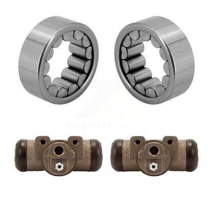 Wheel Cylinders And Bearing Rear Kit For 2009-2012 Chevrolet Colorado GMC Canyon