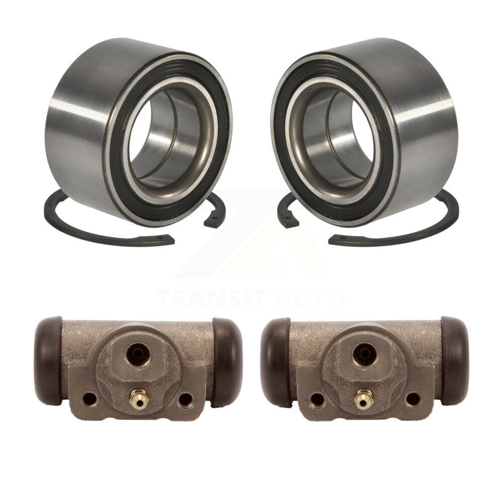 Wheel Cylinders Bearing Rear Kit For 2001-2002 Ford Ranger With 9" Diameter Drum