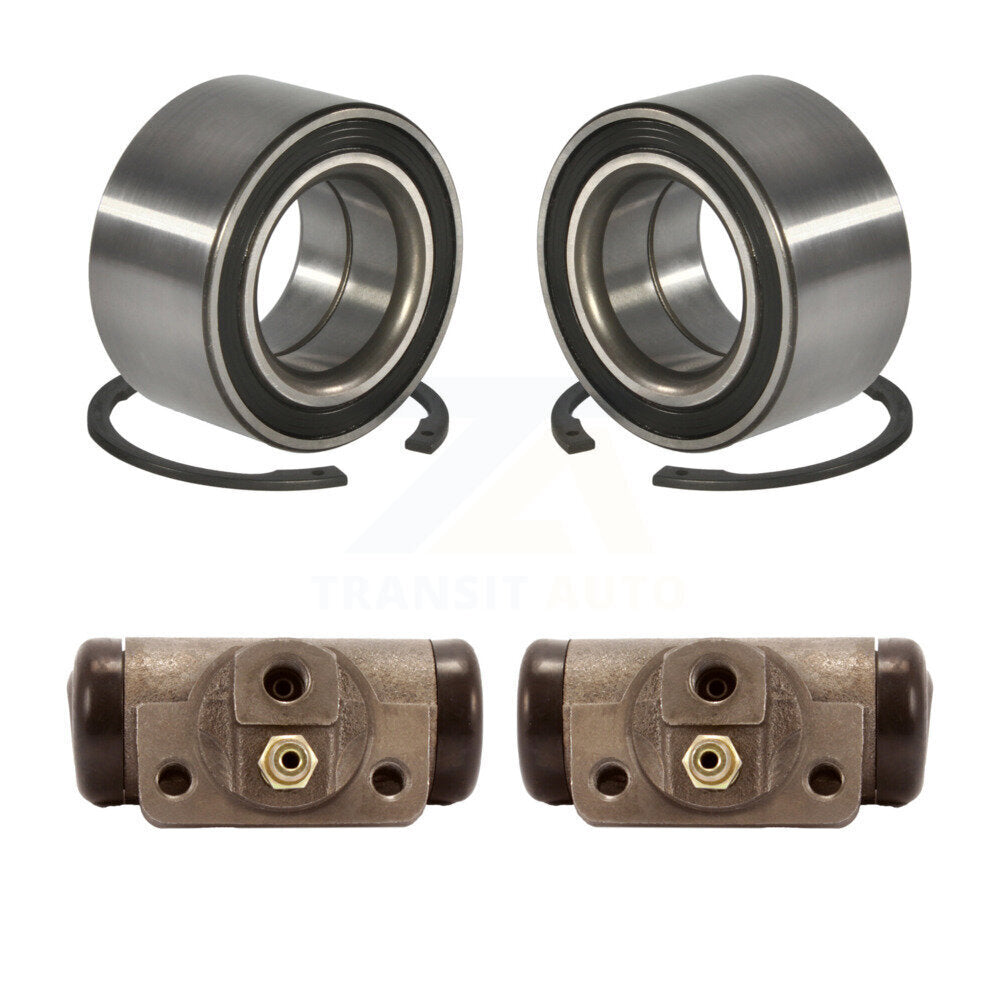 Wheel Cylinders Bearing Rear Kit For 98-02 Ford Ranger EV With 10" Diameter Drum