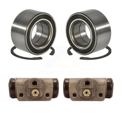 Wheel Cylinders Bearing Rear Kit For 98-02 Ford Ranger EV With 10" Diameter Drum