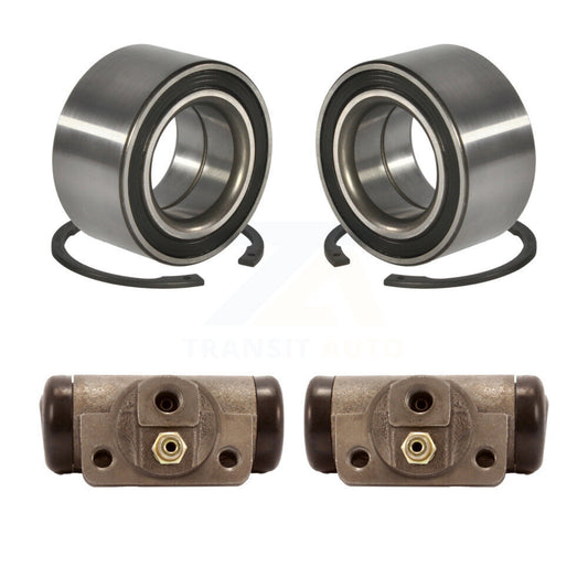 Wheel Cylinders Bearing Rear Kit For 98-02 Ford Ranger EV With 10" Diameter Drum