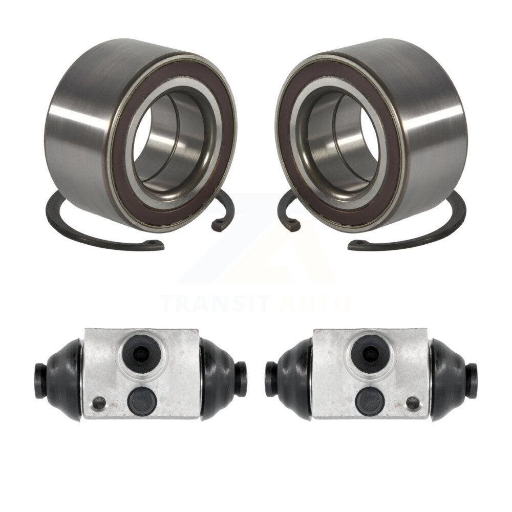 Wheel Cylinders And Bearing Rear Kit For 2014-2018 Ford Fiesta ST