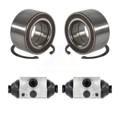 Wheel Cylinders And Bearing Rear Kit For 2014-2018 Ford Fiesta ST