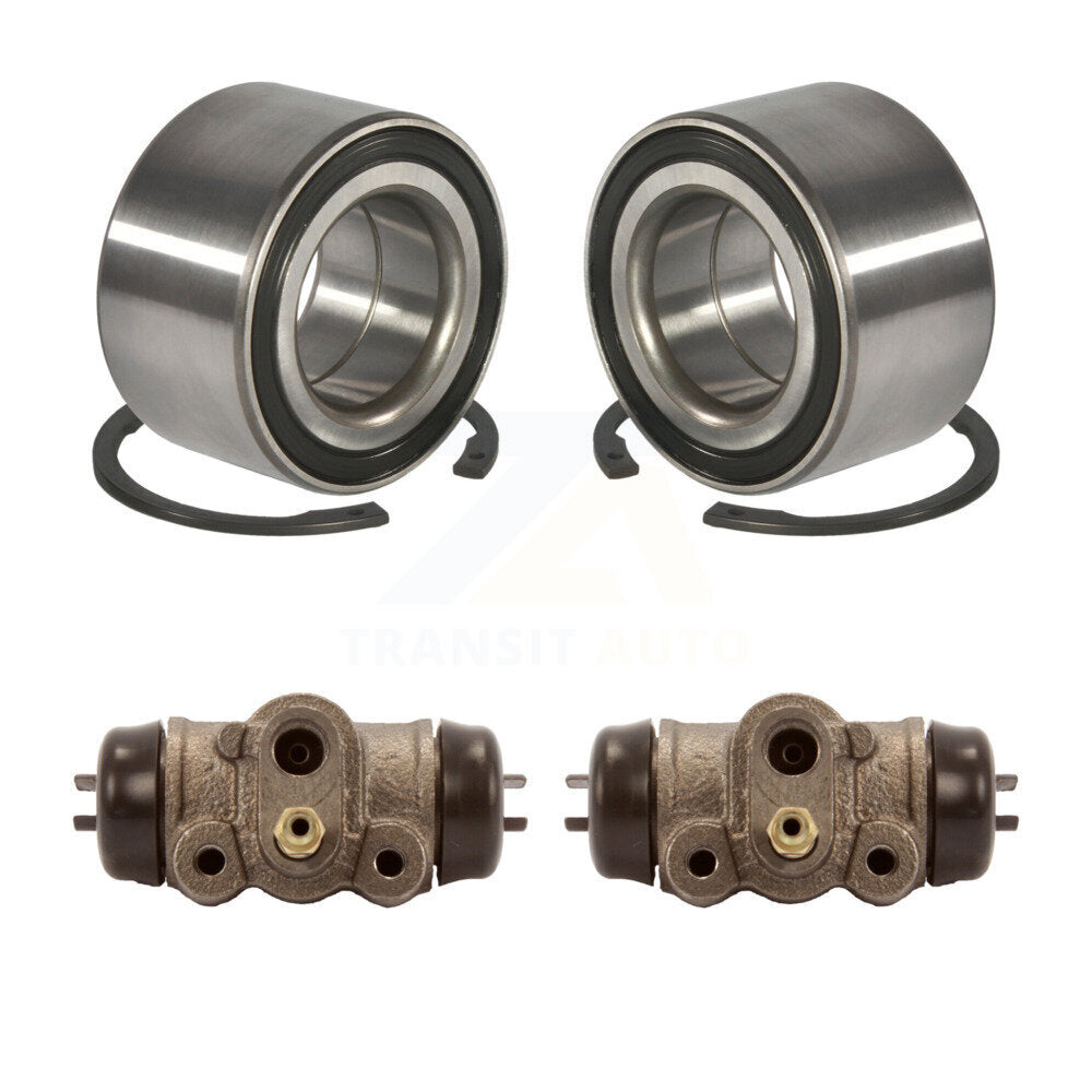 Wheel Cylinders And Bearing Rear Kit For Mazda Protege