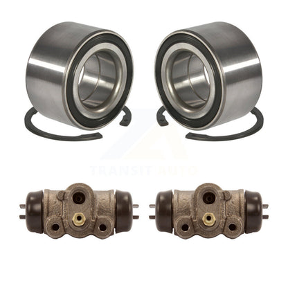 Wheel Cylinders And Bearing Rear Kit For Mazda Protege