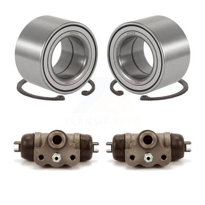 Wheel Cylinders And Bearing Rear Kit For Dodge Colt