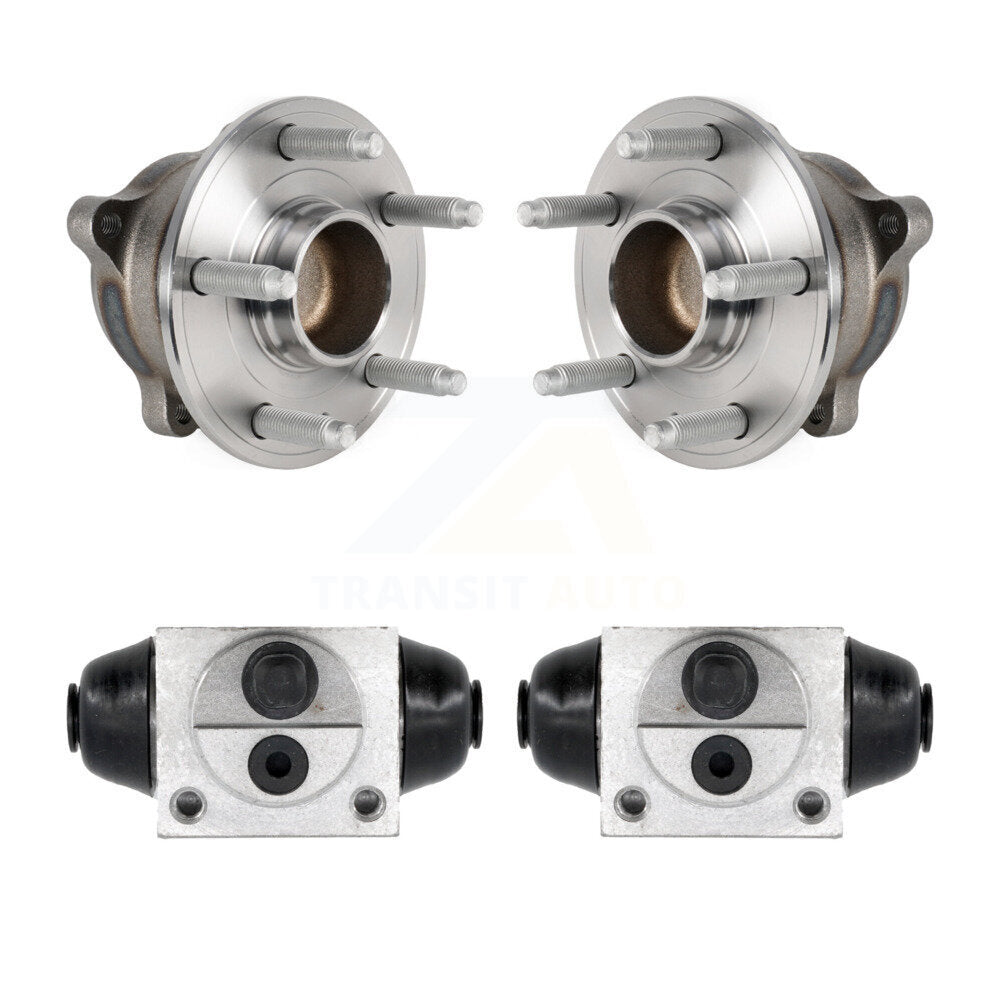 Wheel Cylinders And Hub Bearing Assembly Rear Kit For 2016 Chevrolet Cruze