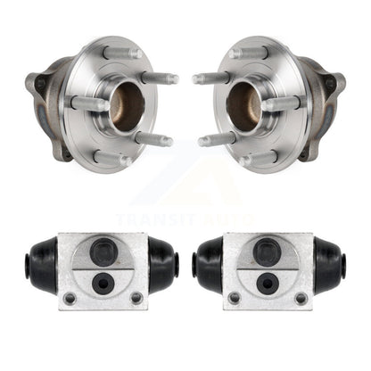 Wheel Cylinders And Hub Bearing Assembly Rear Kit For 2016 Chevrolet Cruze