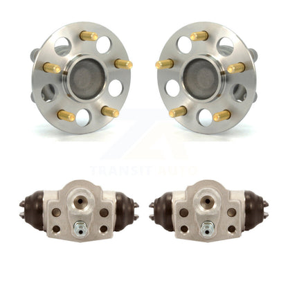 Wheel Cylinders And Hub Bearing Assembly Rear Kit For Honda Civic