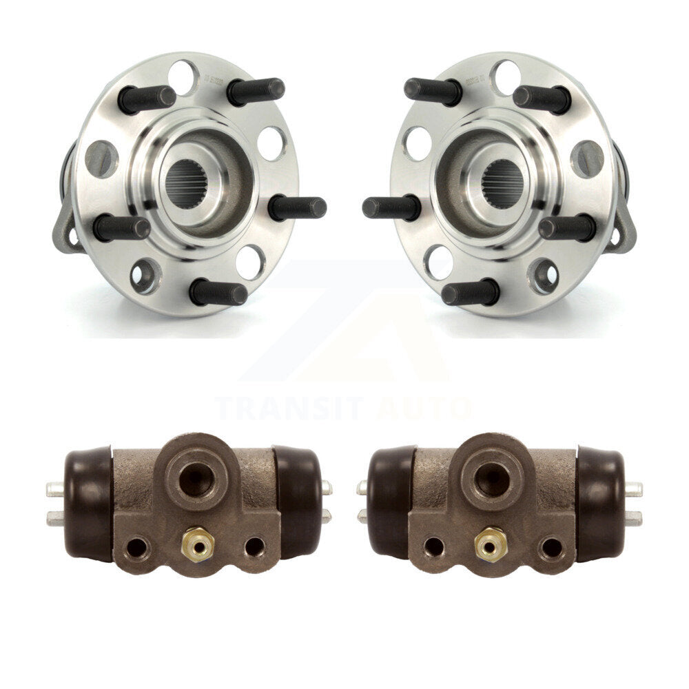 Wheel Cylinders And Hub Bearing Rear Kit For Jeep Patriot Compass Dodge Caliber