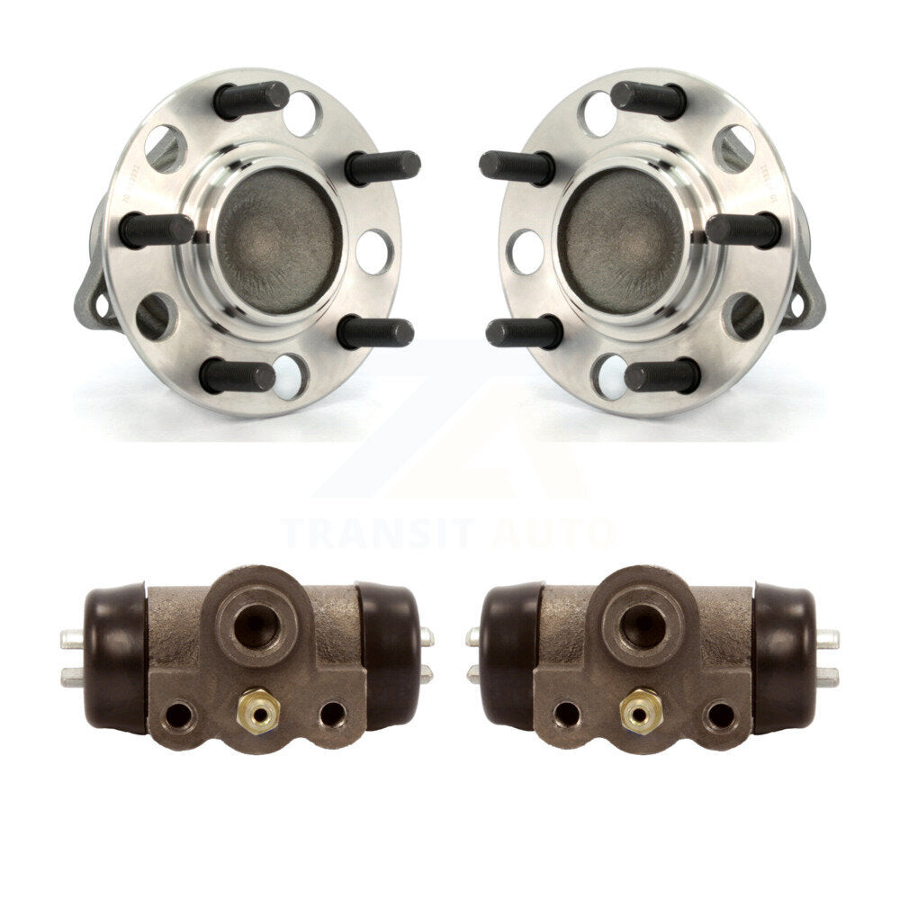 Wheel Cylinders And Hub Bearing Rear Kit For Jeep Patriot Compass Dodge Caliber