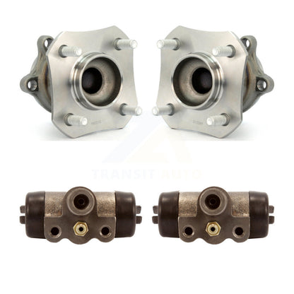 Wheel Cylinders And Hub Bearing Rear Kit For Nissan Sentra 2.0L with 4-Wheel ABS