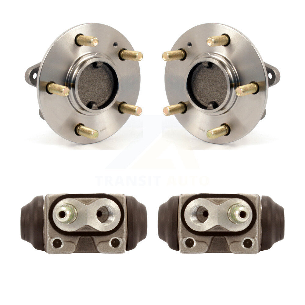Wheel Cylinders Hub Bearing Rear Kit For Kia Magentis Non-ABS With 5 Lug Wheels