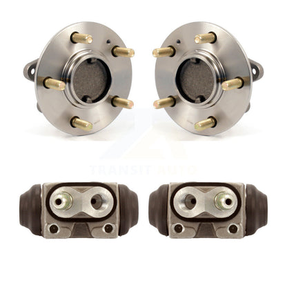 Wheel Cylinders Hub Bearing Rear Kit For Kia Magentis Non-ABS With 5 Lug Wheels