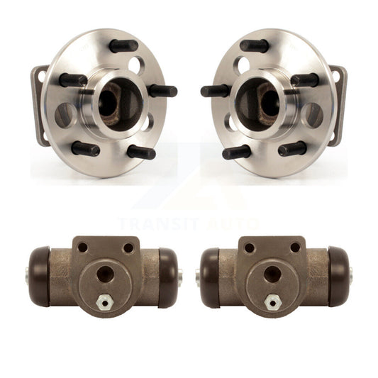 Wheel Cylinders Hub Bearing Rear Kit For Pontiac Montana Chevrolet Venture Trans