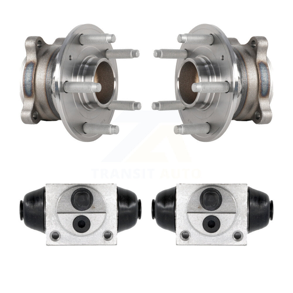 Wheel Cylinders And Hub Bearing Assembly Rear Kit For Chevrolet Cruze Limited