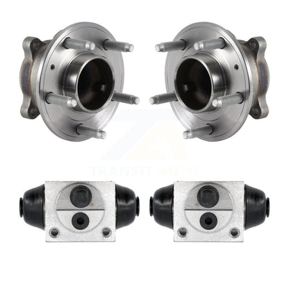 Wheel Cylinders Hub Bearing Rear Kit For Chevrolet Cruze With 16" Factory Wheels