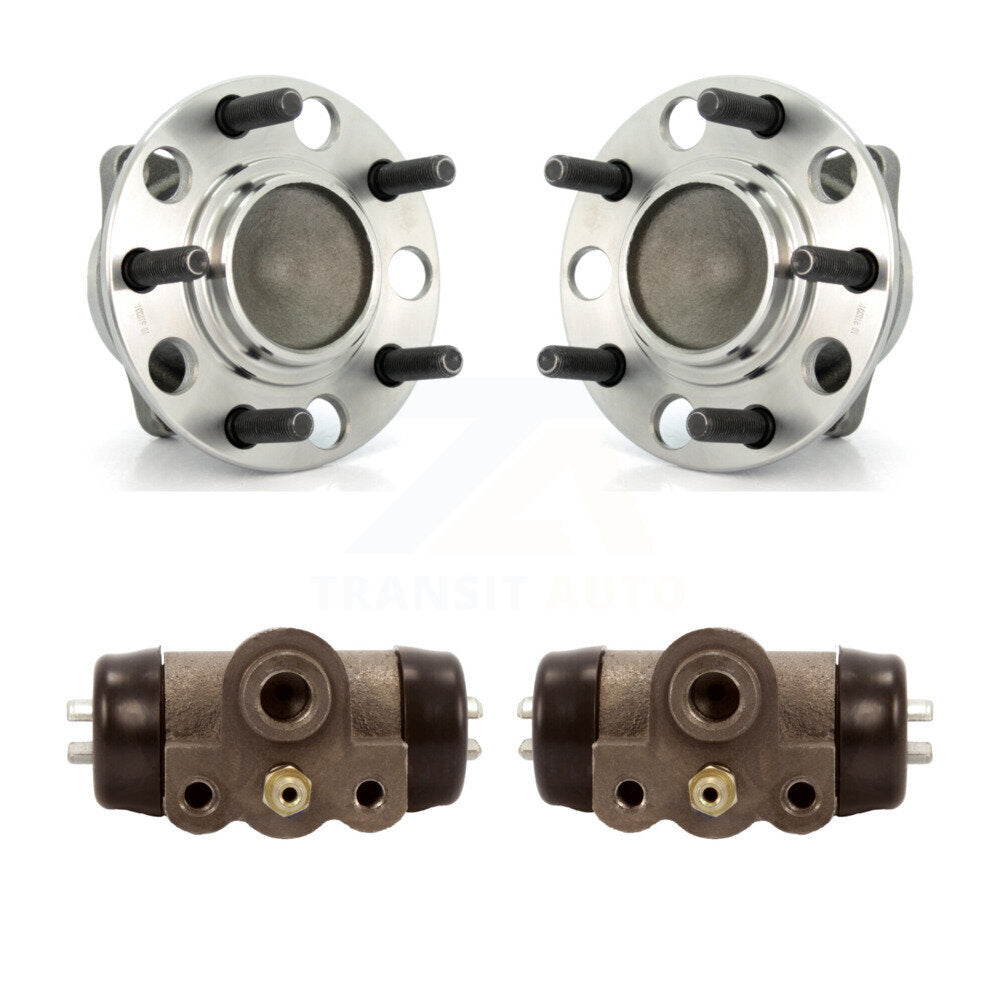 Wheel Cylinders Hub Bearing Rear Kit For Dodge Caliber Avenger Chrysler Sebring
