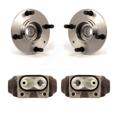 Wheel Cylinders And Hub Bearing Assembly Rear Kit For Hyundai Elantra Non-ABS
