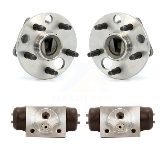 Wheel Cylinders And Hub Bearing Rear Kit For Pontiac Sunfire Chevrolet Cavalier