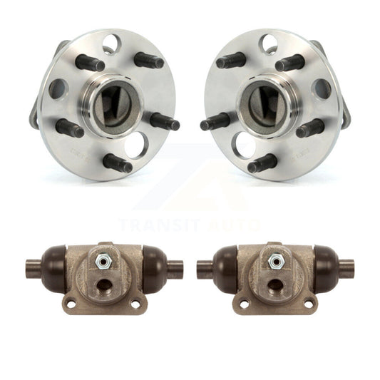 Wheel Cylinders Hub Bearing Rear Kit For Chevrolet Cavalier Pontiac Buick Grand