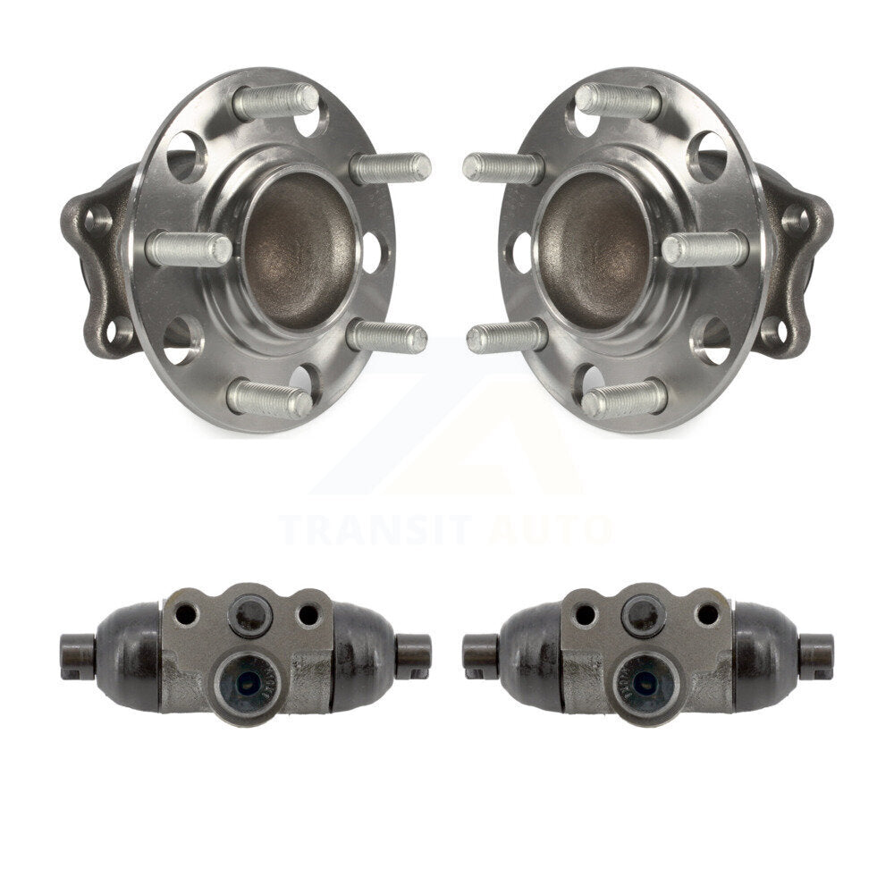 Wheel Cylinders And Hub Bearing Rear Kit For Mitsubishi Lancer FWD with Non-ABS