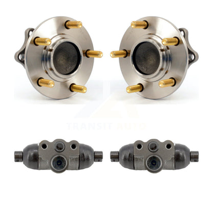 Wheel Cylinders And Hub Bearing Assembly Rear Kit For Mitsubishi Lancer