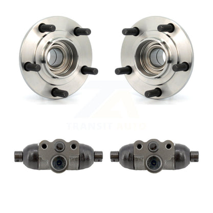 Wheel Cylinders And Hub Bearing Assembly Rear Kit For Mitsubishi Lancer