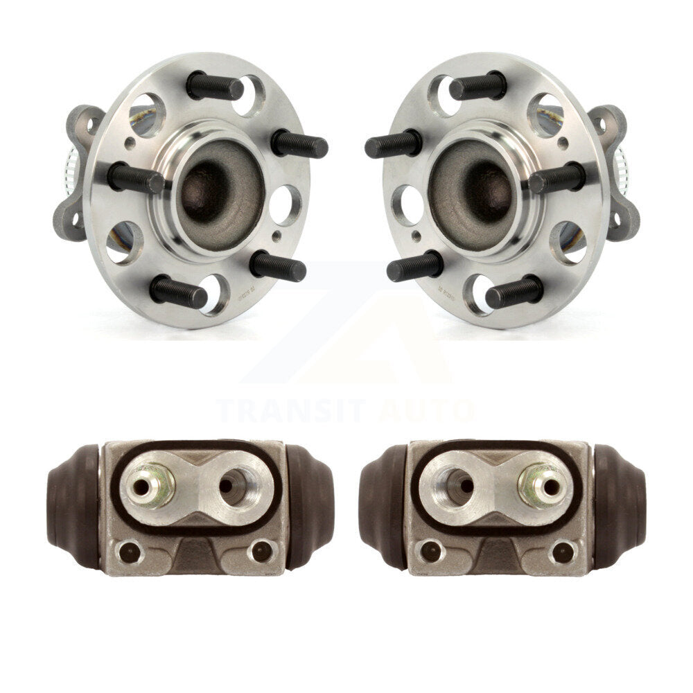 Wheel Cylinders And Hub Bearing Assembly Rear Kit For Hyundai Elantra