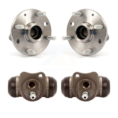 Wheel Cylinders And Hub Bearing Rear Kit For 2004-2007 Chevrolet Optra Non-ABS