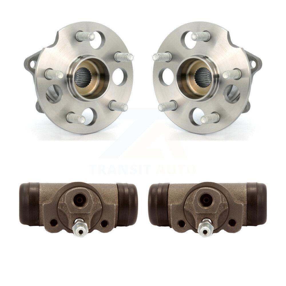 Wheel Cylinders And Hub Bearing Assembly Rear Kit For Toyota RAV4