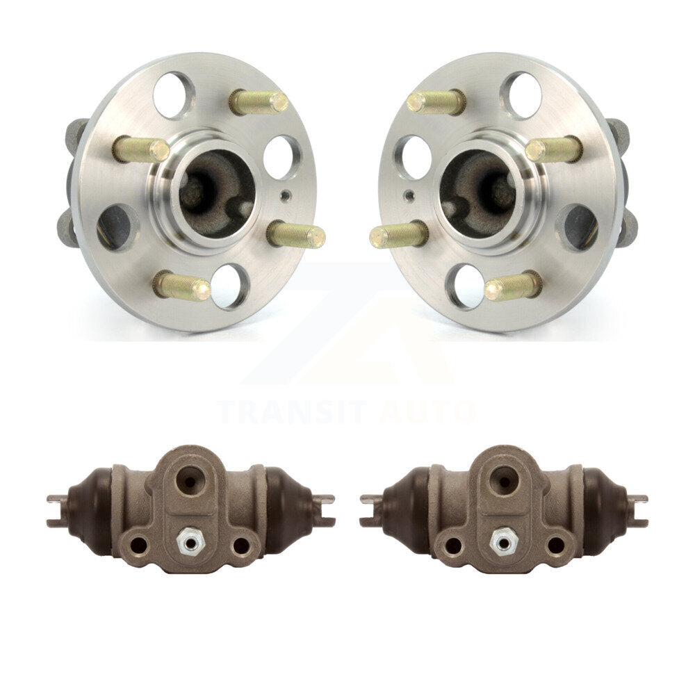 Wheel Cylinders And Hub Bearing Rear Kit For Hyundai Accent Kia Rio Rio5