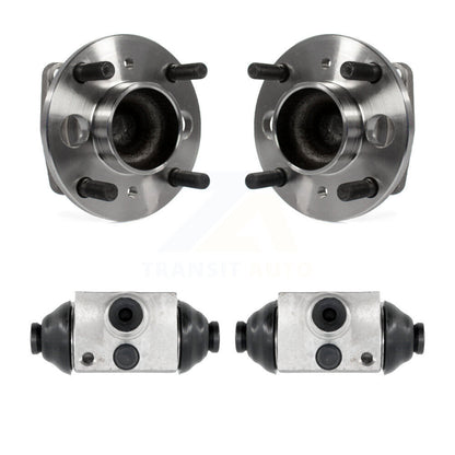 Wheel Cylinders And Hub Bearing Assembly Rear Kit For Ford Fiesta
