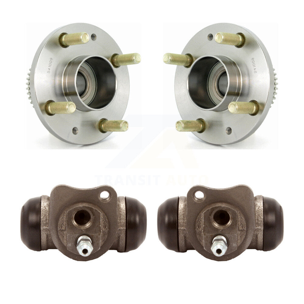 Wheel Cylinders Hub Bearing Rear Kit For Chevrolet Aveo Pontiac Aveo5 Wave Spark