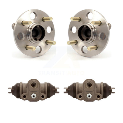 Wheel Cylinders And Hub Bearing Rear Kit For Hyundai Accent Kia Rio Rio5 Non-ABS