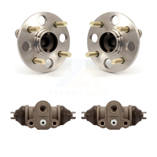 Wheel Cylinders And Hub Bearing Rear Kit For Hyundai Accent Kia Rio Rio5 Non-ABS