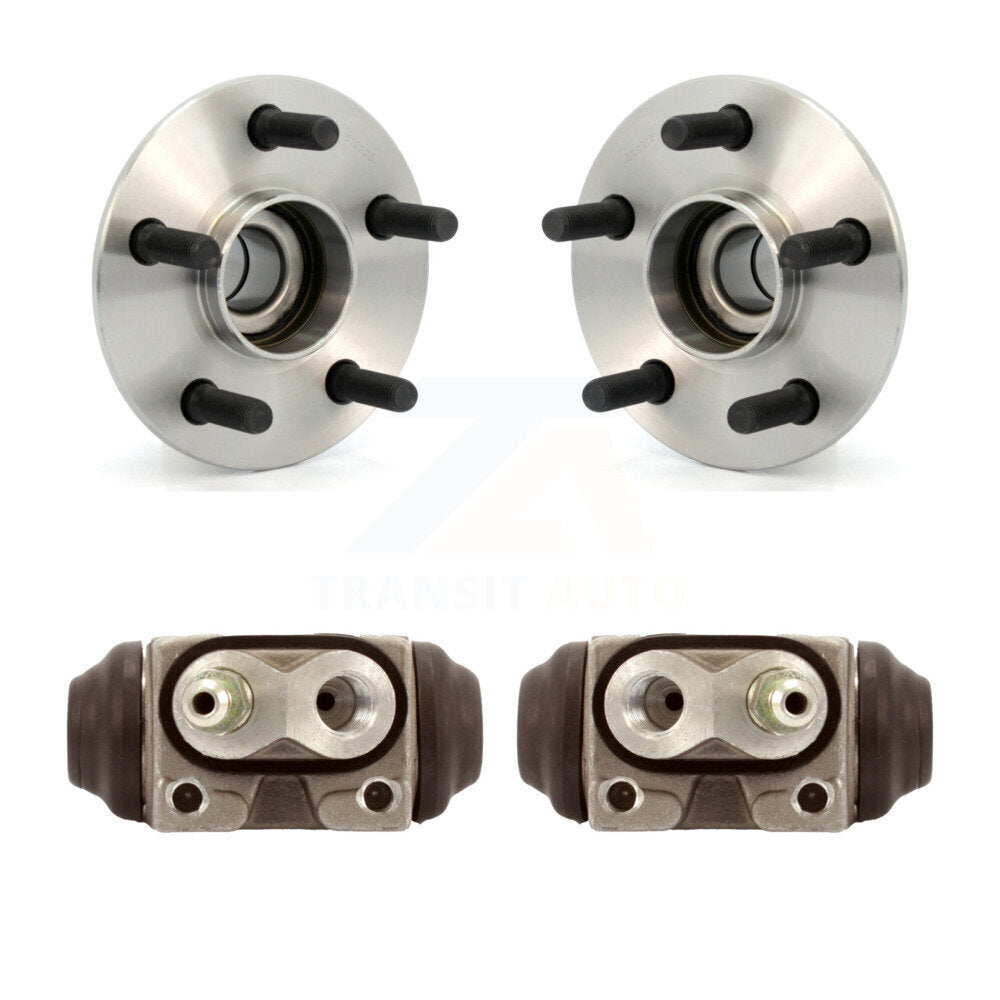 Wheel Cylinders And Hub Bearing Rear Kit For Chrysler Sebring Dodge Stratus
