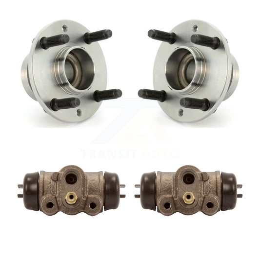 Wheel Cylinders And Hub Bearing Rear Kit For Mazda Protege Ford Escort MX-3 323