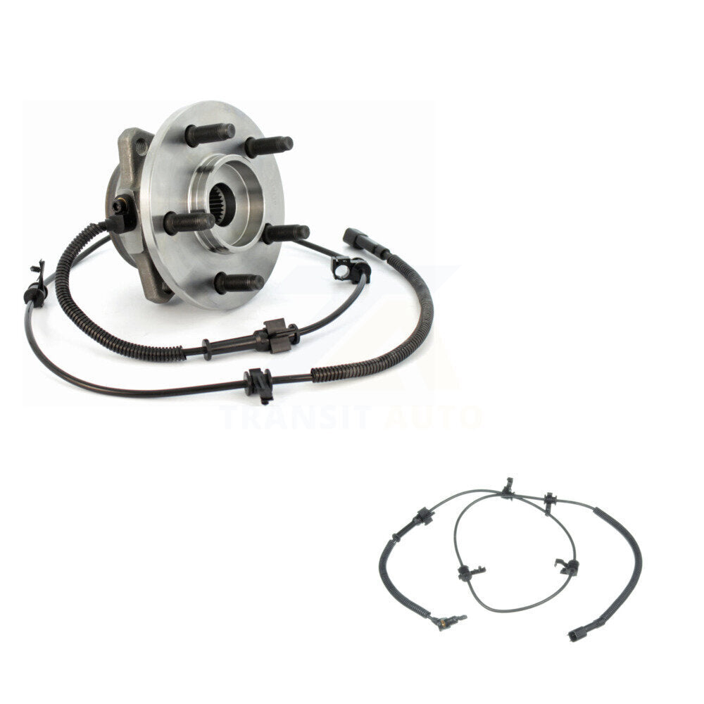 Wheel Hub Bearing Extra ABS Sensor Front Left Kit For Jeep Liberty with Harness